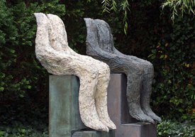 Image of Magdalena	Abakanowicz's 'Sage' & 'Sage B'