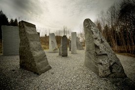 Image of Magdalena Abakanowicz's 'Space of Stone'