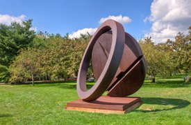 Image of Fletcher Benton's 'Folded Circle Ring'