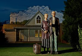 Image of Seward Johnson's 'God Bless America'