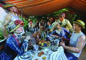 Image of Seward Johnson's 'Were You Invited?'