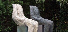 Image of Magdalena	Abakanowicz's 'Sage' & 'Sage B'