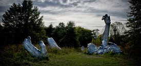 Image of Seward Johnson's 'The Awakening'