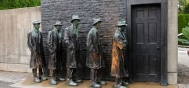 Image of George Segal's 'Depression Breadline'