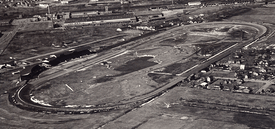 Historical image of the racetrack